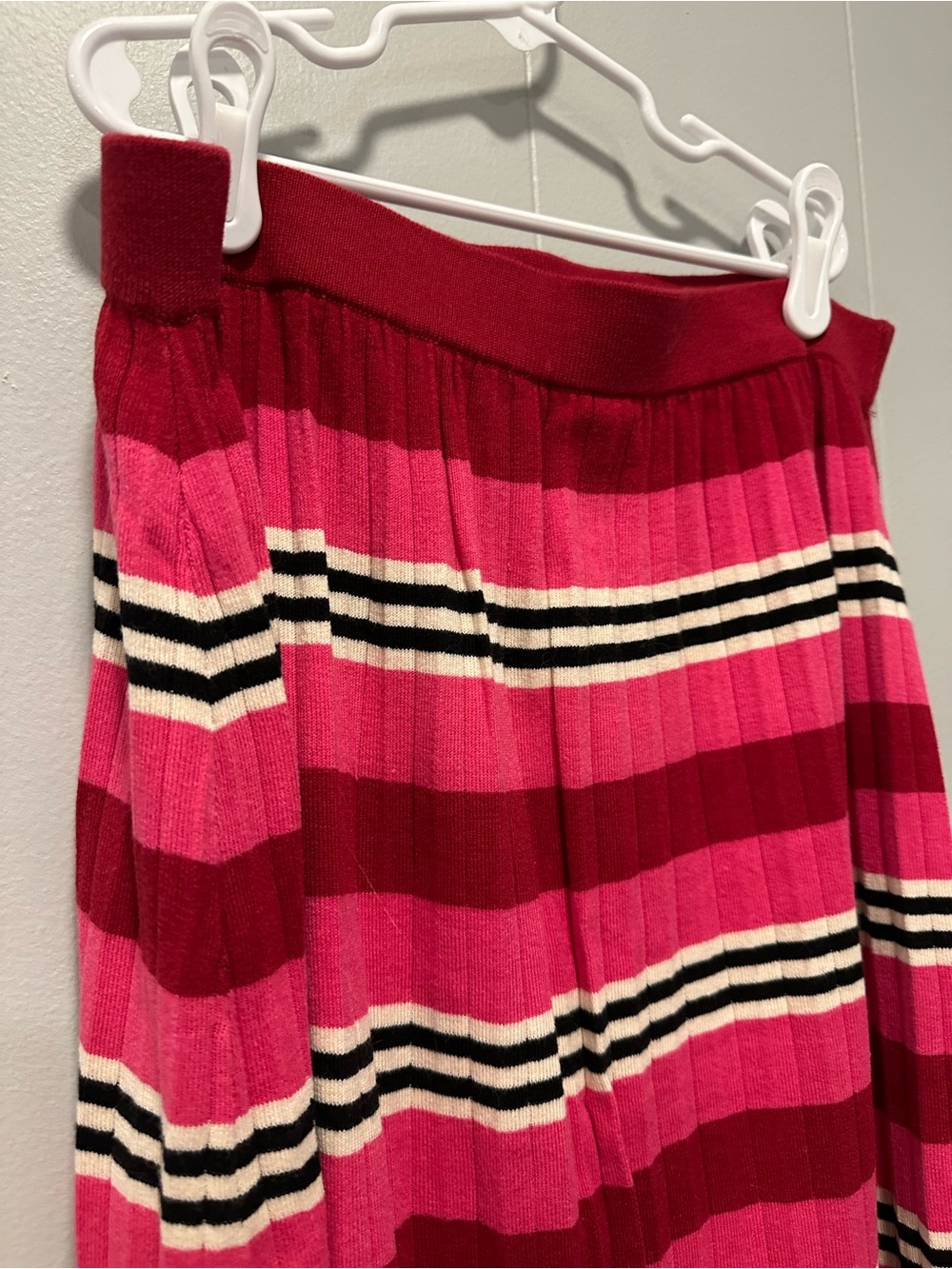 Dolan pleated sweater skirt